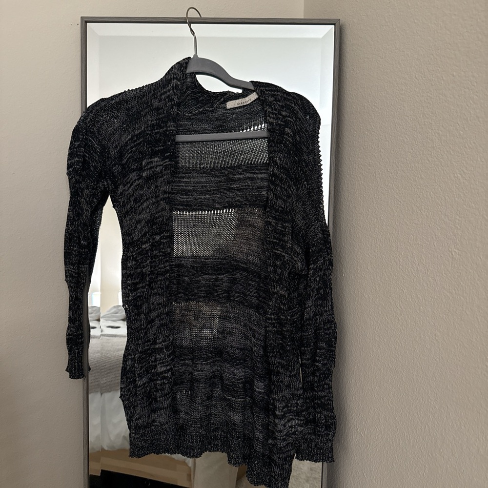 Marshalls Black and Gray Cardigan